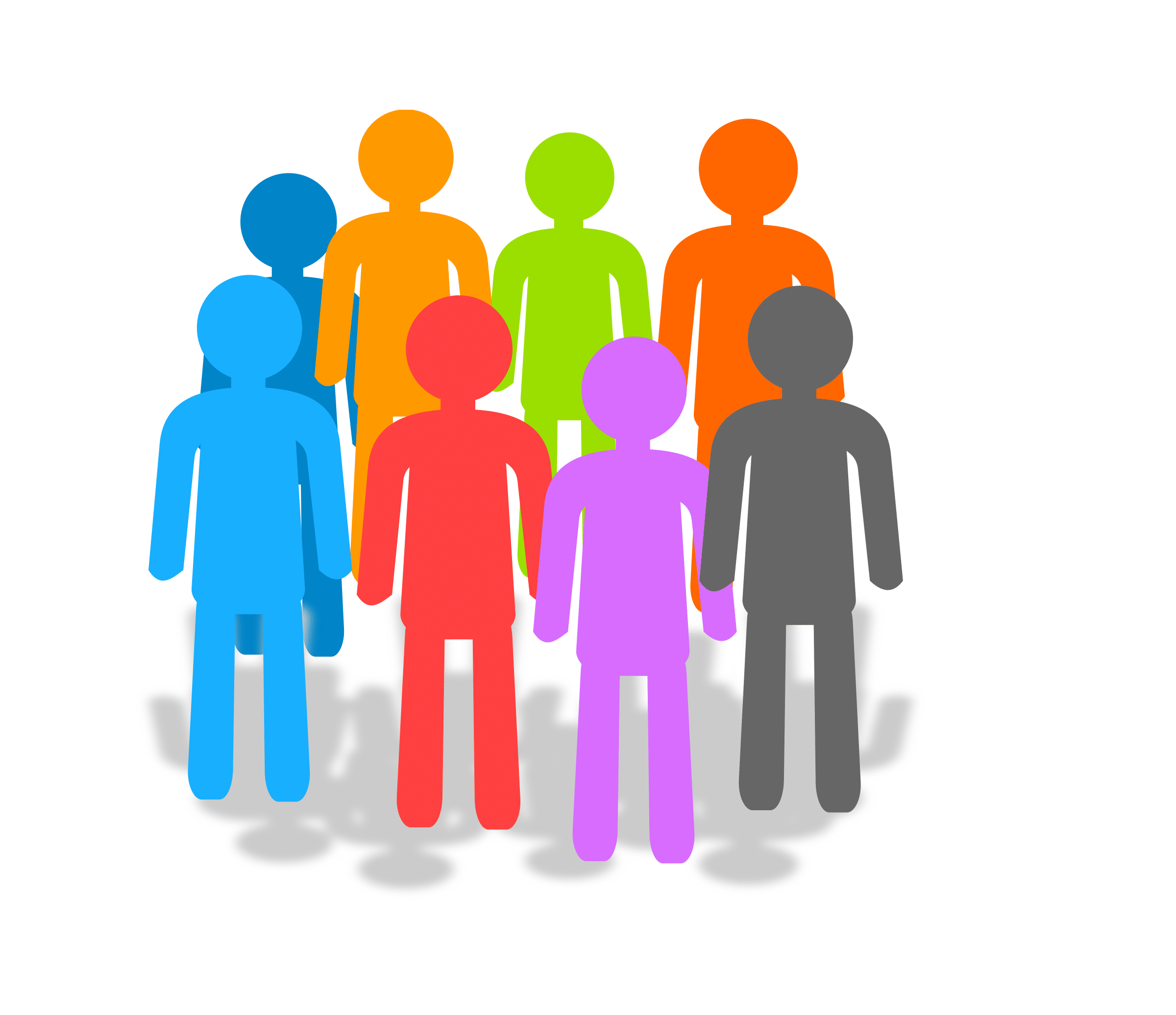 Colorful stick figures representing Toronto residents illustrating the need for family-friendly condo designs and evolving