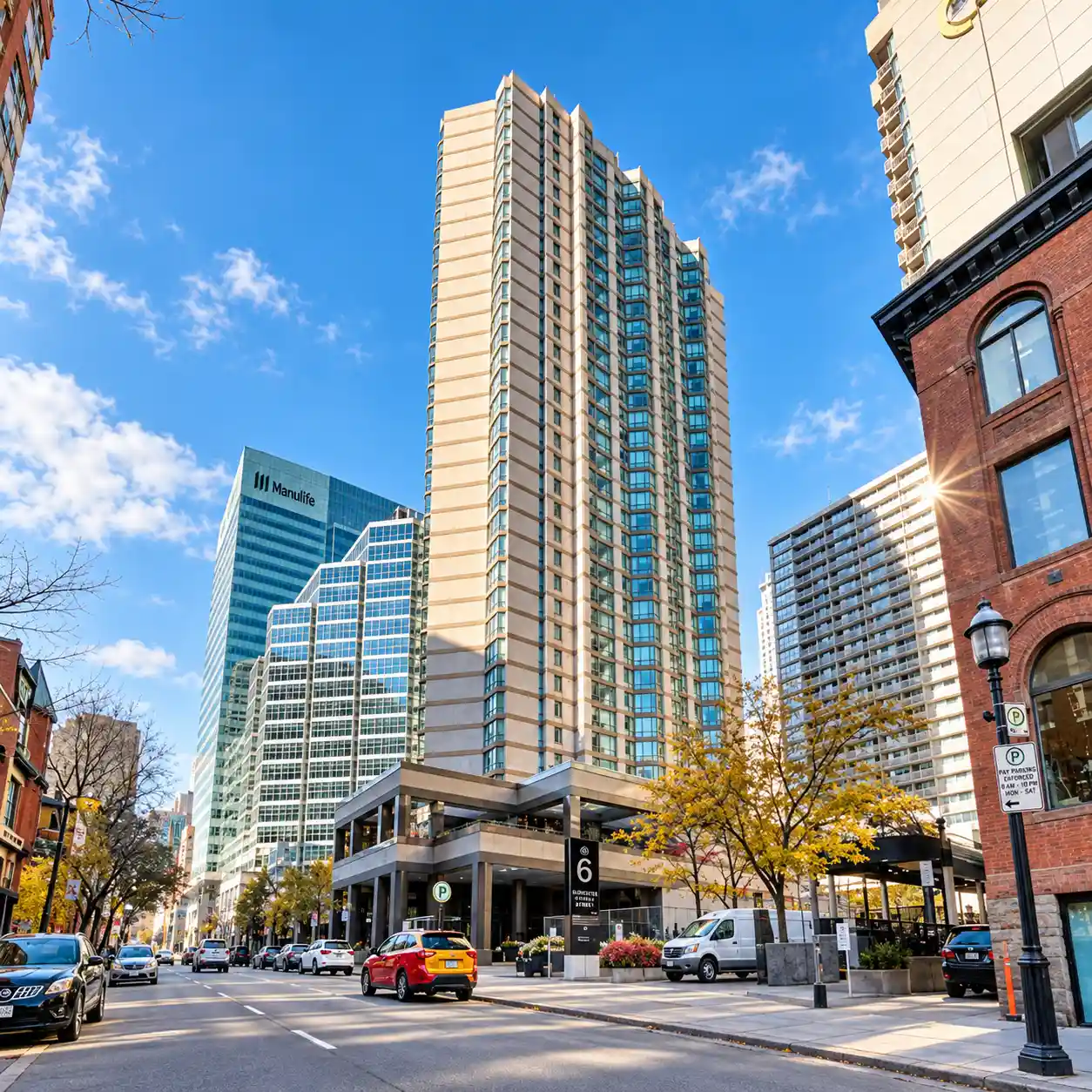Bay Street condos in Toronto