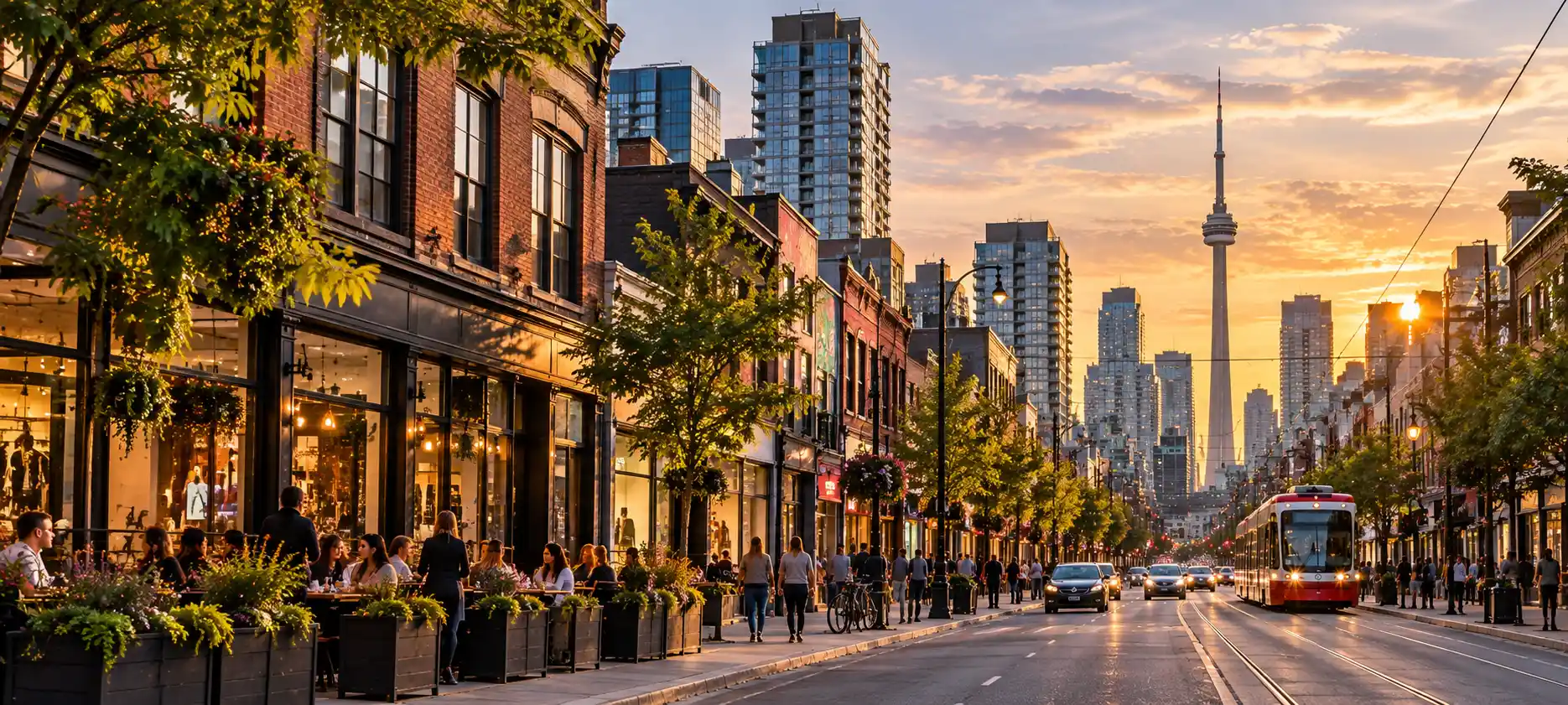 Queen West condos and neighbourhood in Toronto