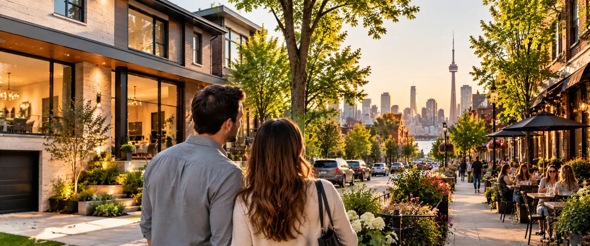 The Junction neighbourhood homes in west Toronto