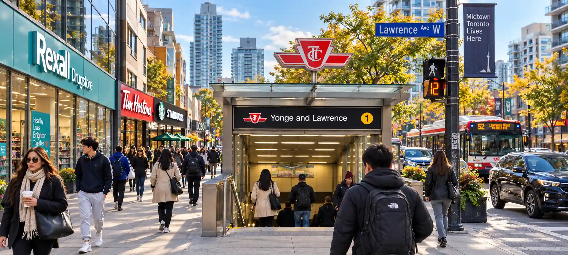 Subway and school considerations for Kingsway homes