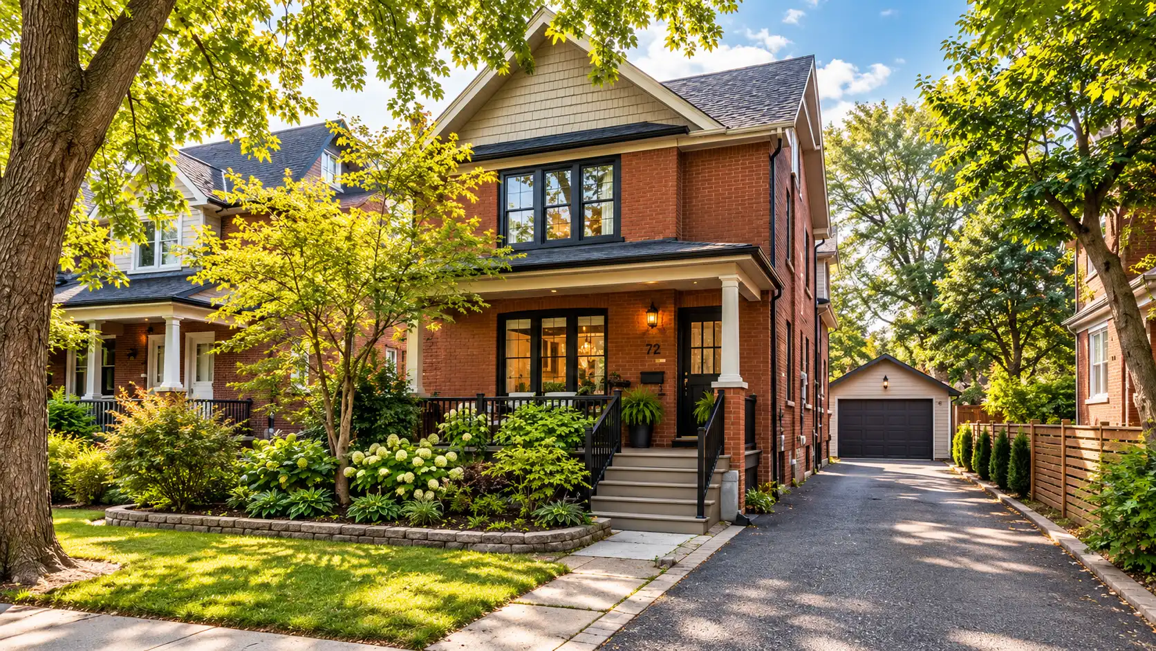 Danforth Village home near subway access in Toronto
