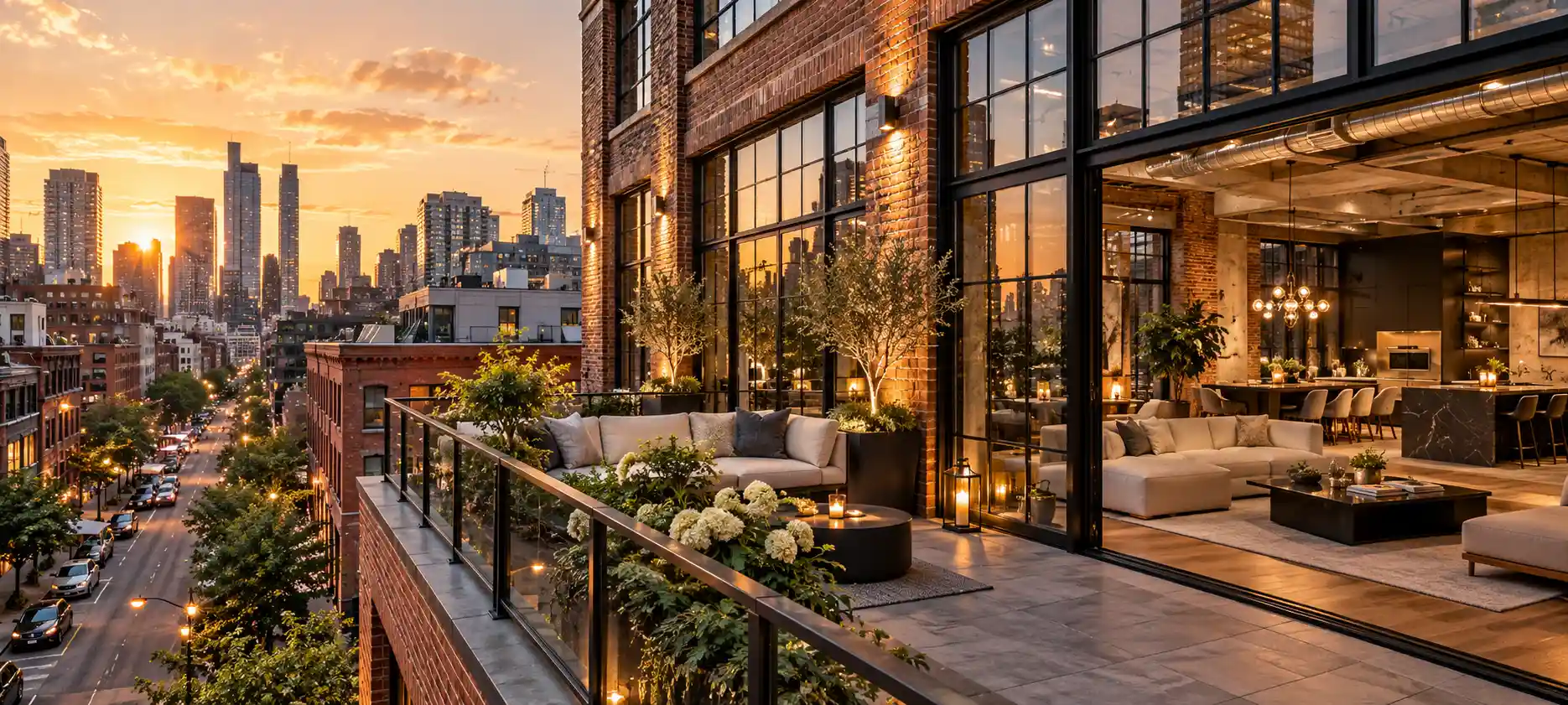 Luxury lofts in Toronto with distinctive architectural character